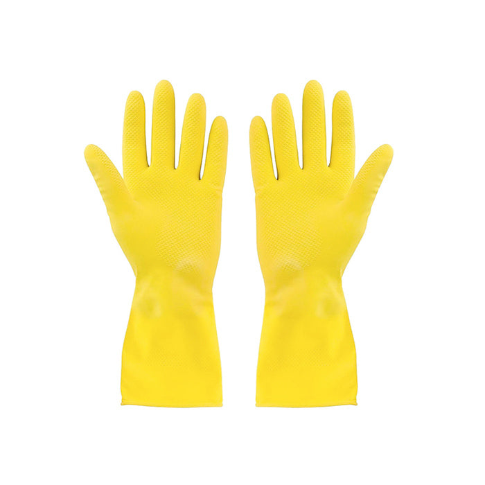 Guantes latex amarillos talla L