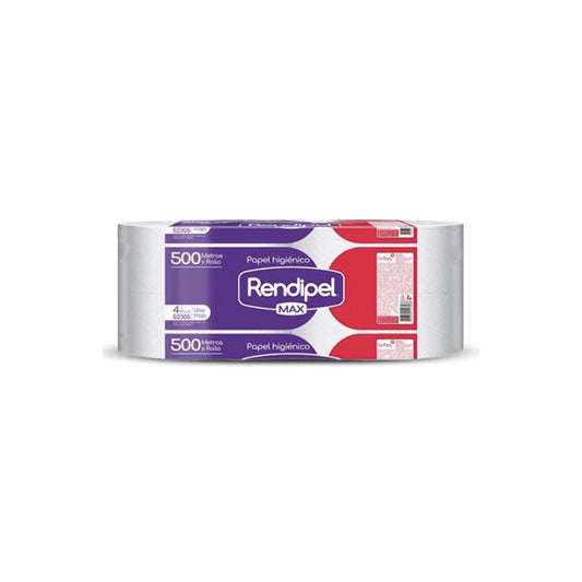 Papel higiénico Rendipel X4 - 500 mt