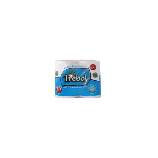 Papel higiénico Trebol X4 - 50mt
