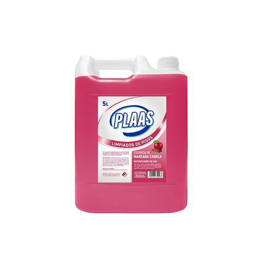 Limpia Pisos Plaas 5lts Manzana Canela