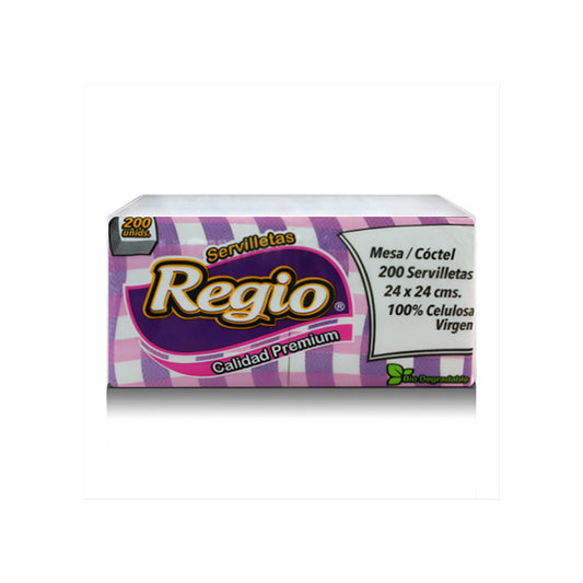 Servilleta Regio 24X24 - 200un