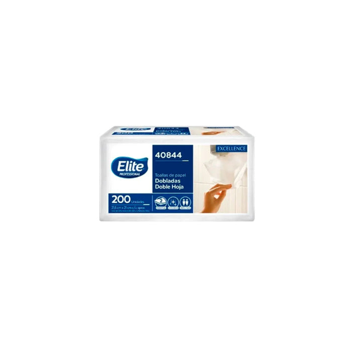 Toalla Interfoliada Elite Doble Hoja - 200 hj