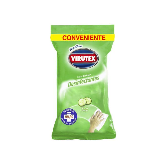 Toallas desinfectantes Virutex Pepino - 30un